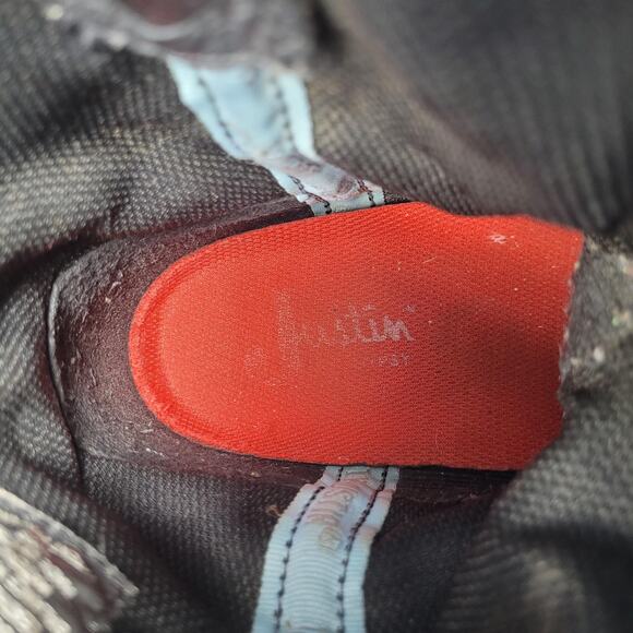 Justin Gypsy Boots 7.5 Black Turquoise Western Roper Cowgirl Rodeo Gemma L9905 - Picture 9 of 11